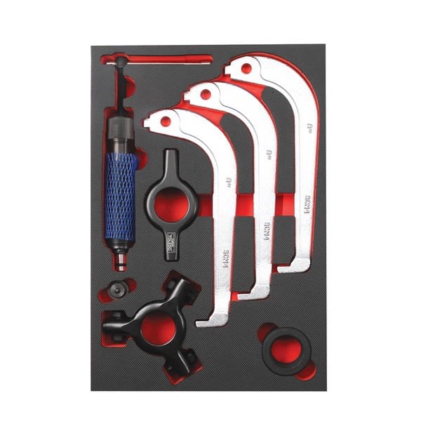 Toledo Twin & Triple Leg Hydraulic Puller Set 200mm