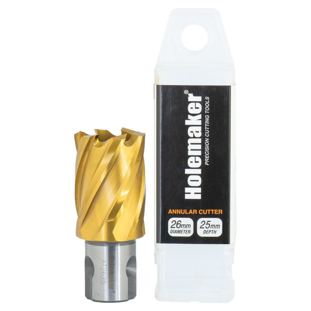 Holemaker Uni Shank Tin Cutter 26mmx25mm