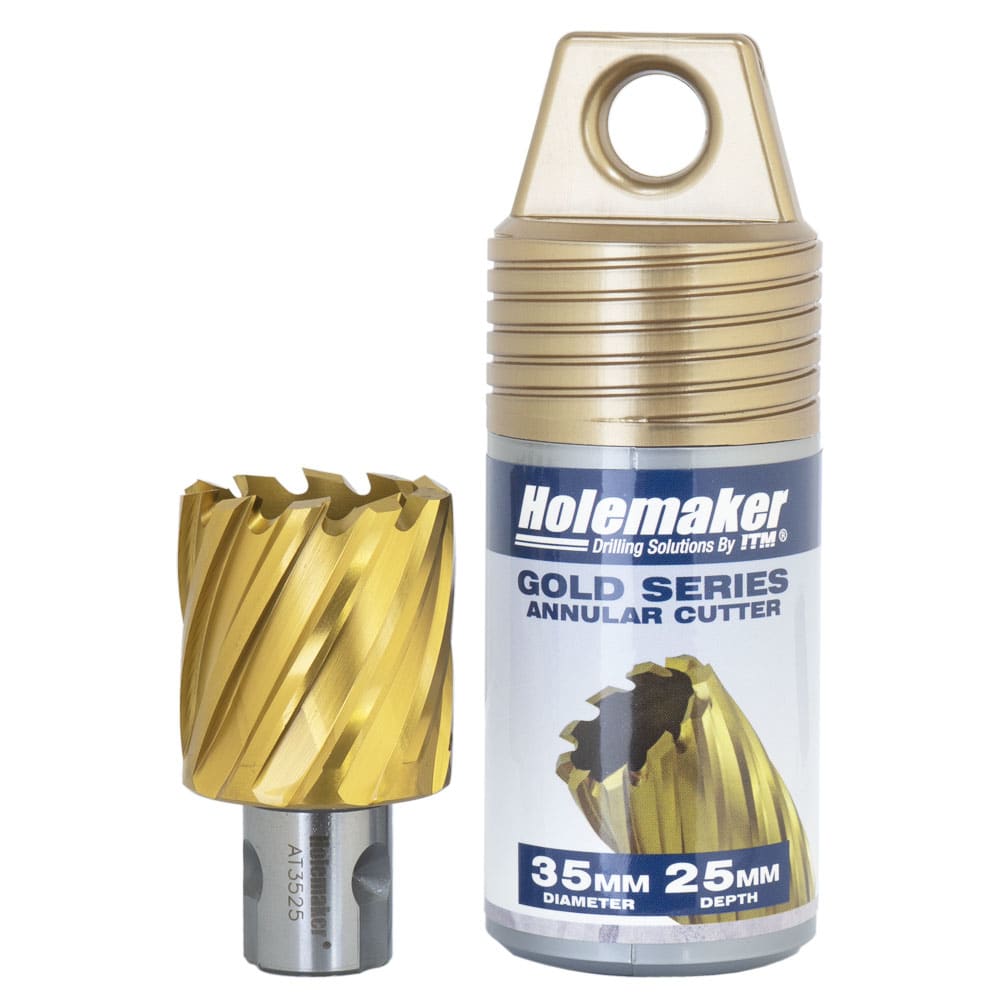 Holemaker Uni Shank Tin Cutter 35mmx25mm