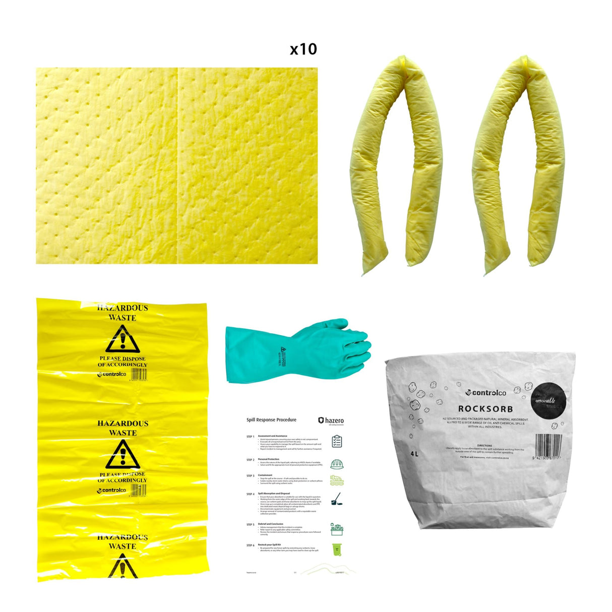 Hazero Everyday Spill Kit , Chemical , 20L Bag (Kit)