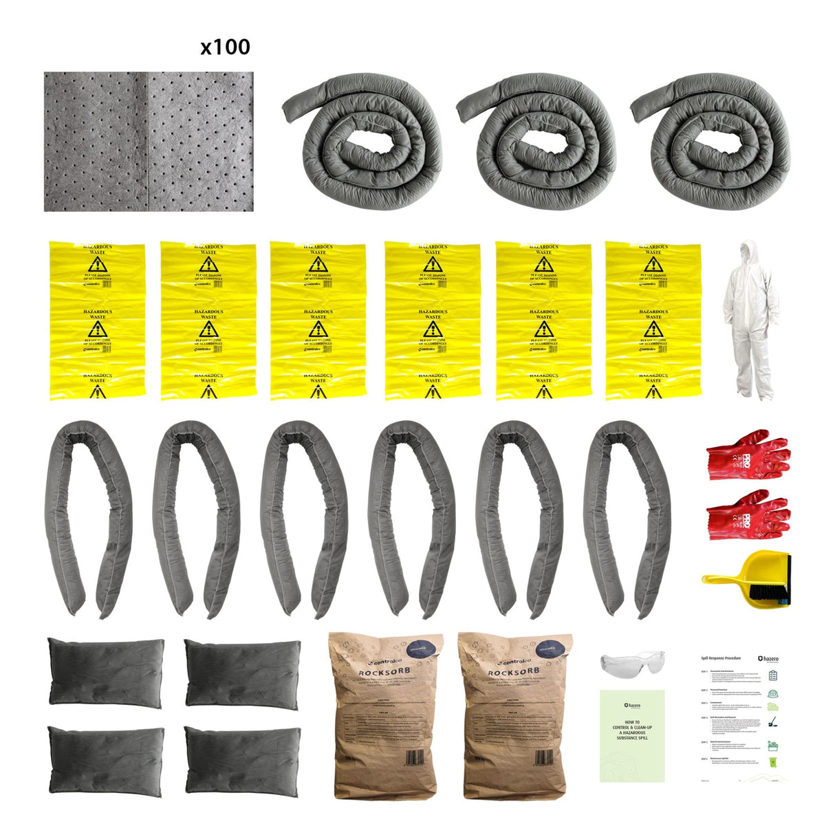 Hazero Mobile Spill Kit - General Purpose 200L