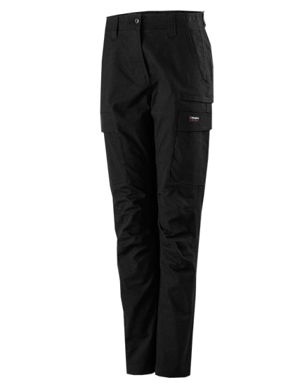 KingGee, Women's Workcool Pro Pant, K43012-Curved fit (Pair) - Black - Size: 16