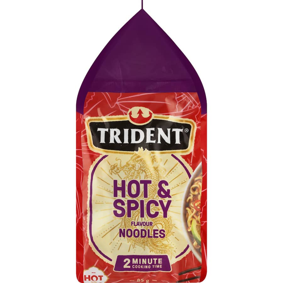 Trident Instant Noodles Hot & Spicy 340g