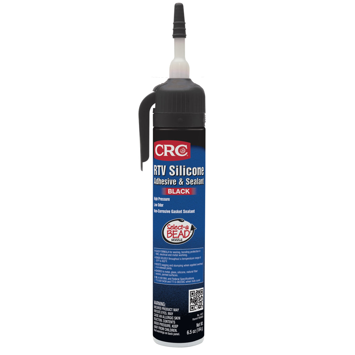 CRC 14072 RTV Silicone Select-A-Bead Black 184g