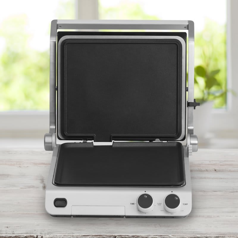 Nero Deluxe 4 Slice Sandwich Press/Contact Grill