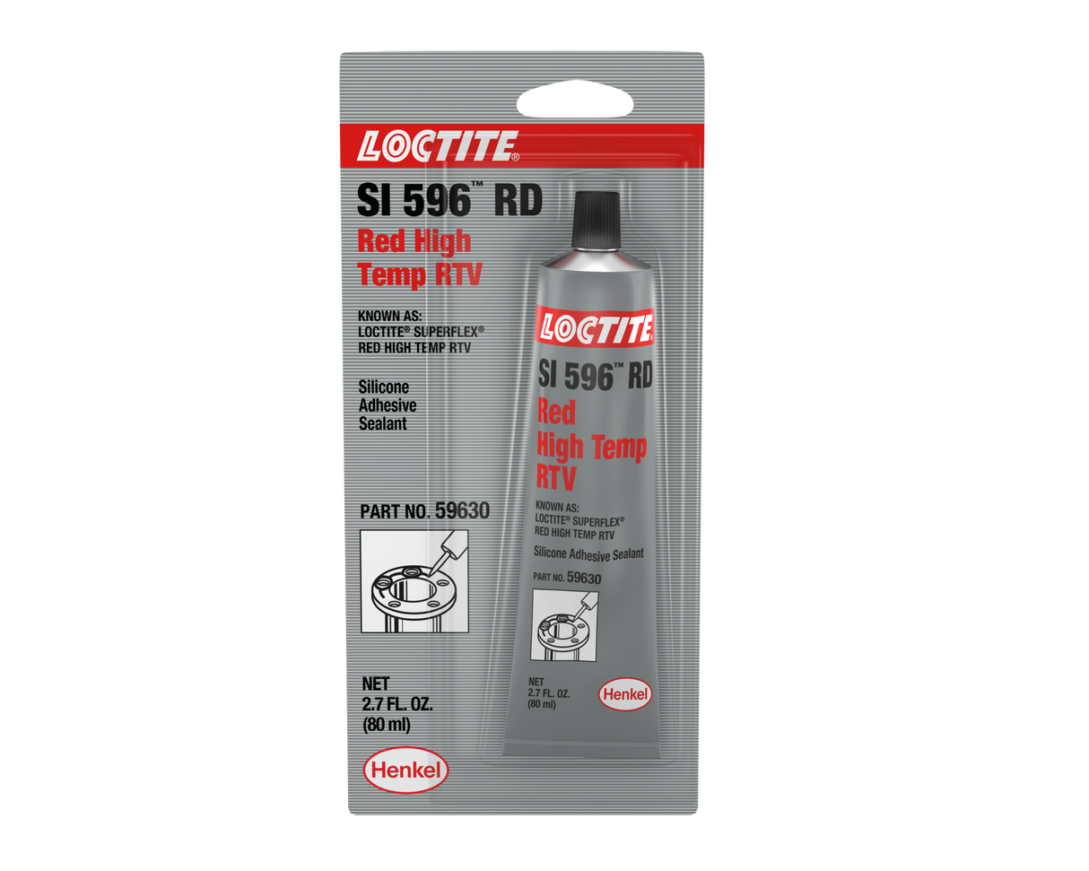 LOCTITE SI 596 Silicone Red Superflex RTV 80ml