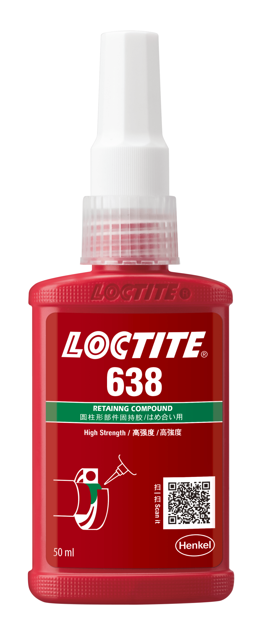 LOCTITE 638 Retaining Compound High Strength 50ml