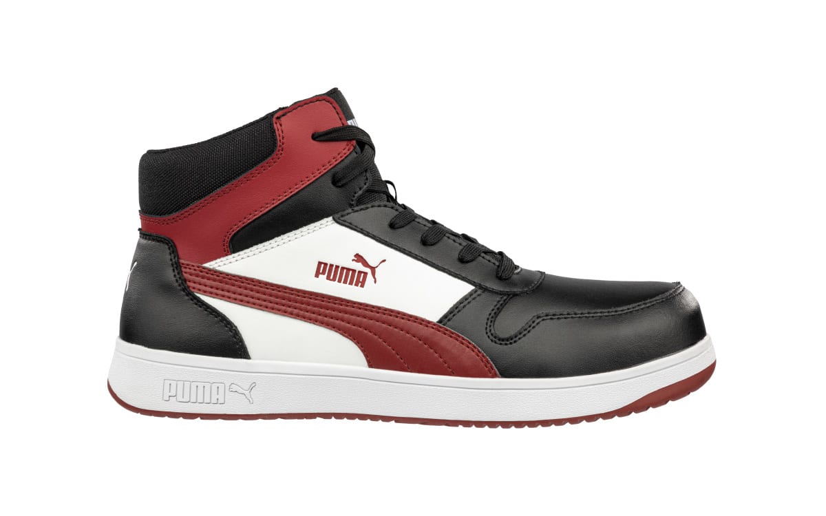 Puma Safety Frontcourt Mid 630057 1 (pair) - Black/Red/White - 45