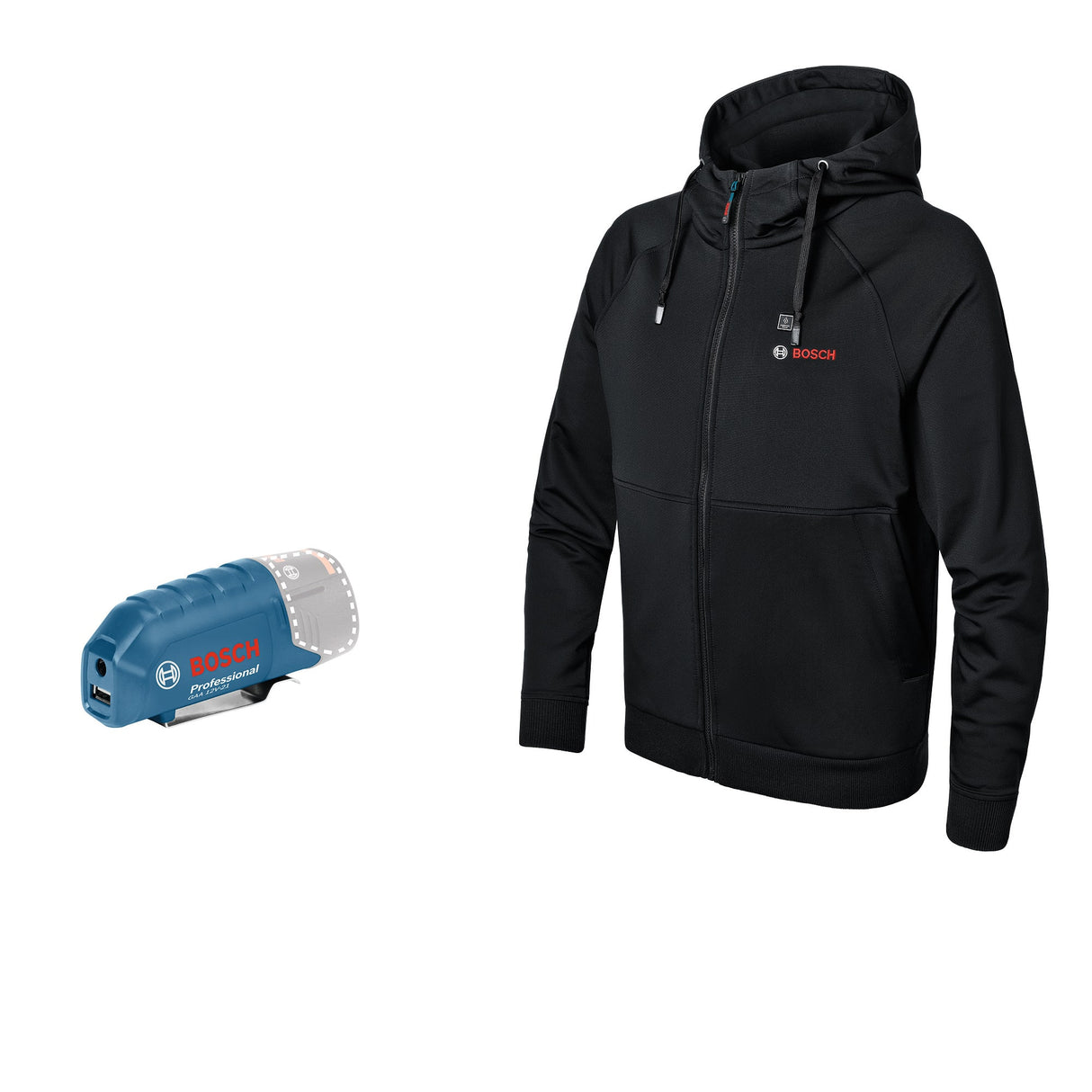 Bosch 12+18V GHH Professional Heated Hoodie Large