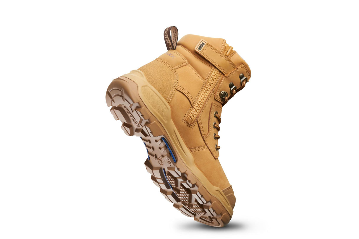 Blundstone 9060 Rotoflex Zip Sided Safety Boots - Wheat (Size: 05)