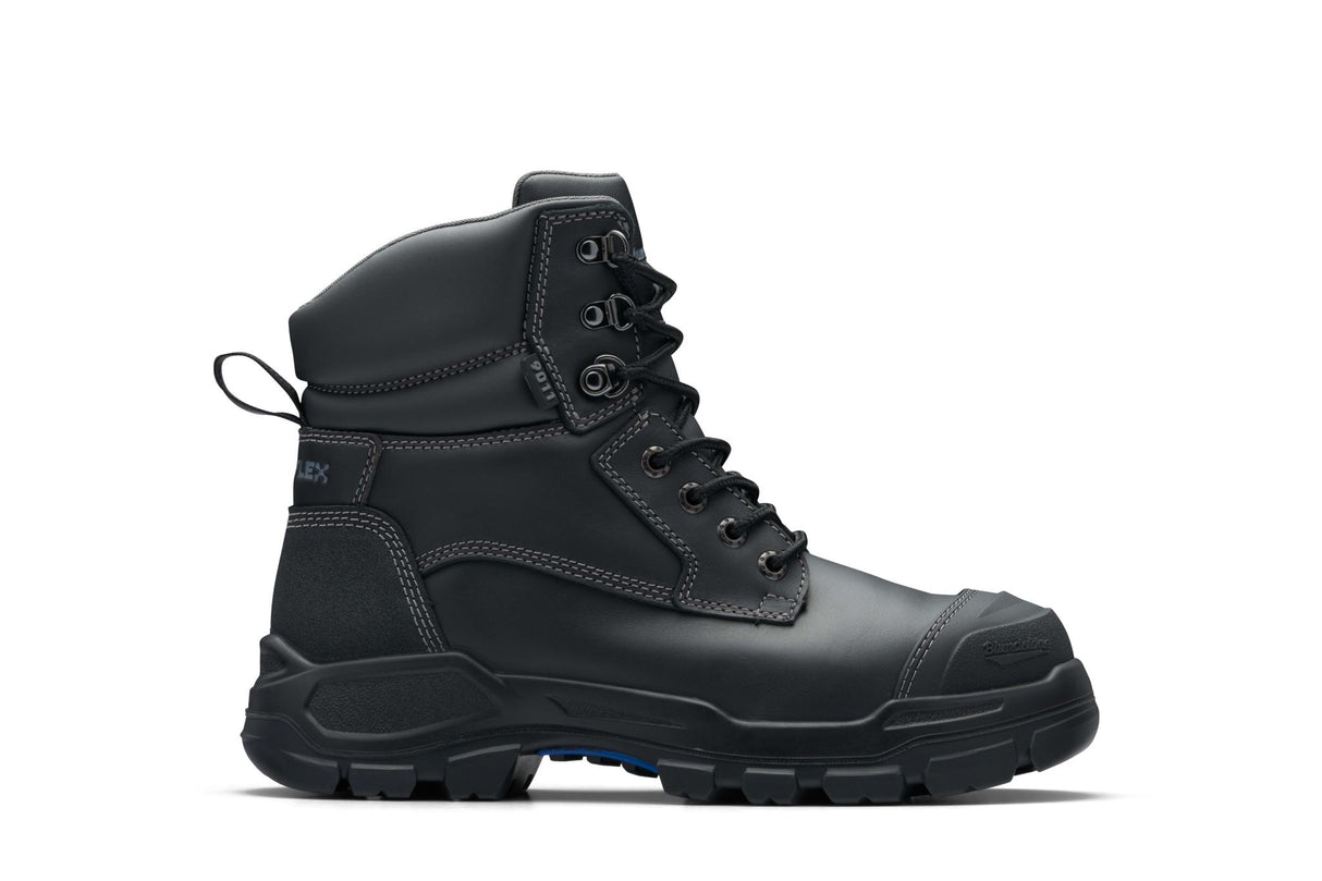 Blundstone 9011 Rotoflex Lace Up Safety Boots - Black (Size: 12)