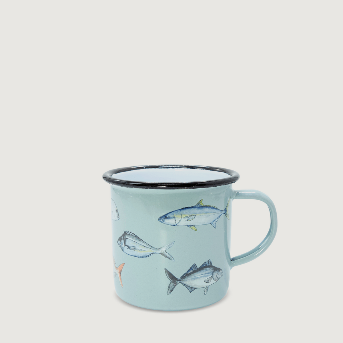Moana Road - NZ Fishing Club Enamel Mug (Small) - 2 units