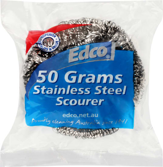 Edco Stainless Steel Scourer-50 Grams-Each