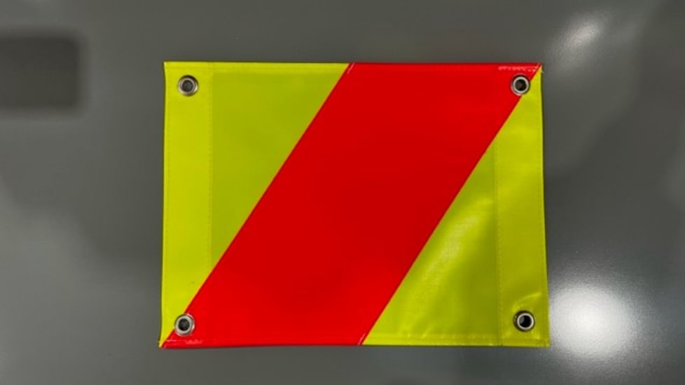 Transport Sign | Hazard Flag Left-W400mm x H300mm (Each)