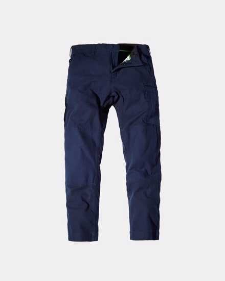 FXD, Cotton Stretch Work Pant, WP-3 (Pair) - Navy - Size: 28