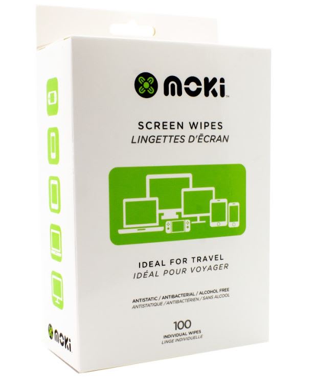 Moki Screen Wipes 100 Wipes