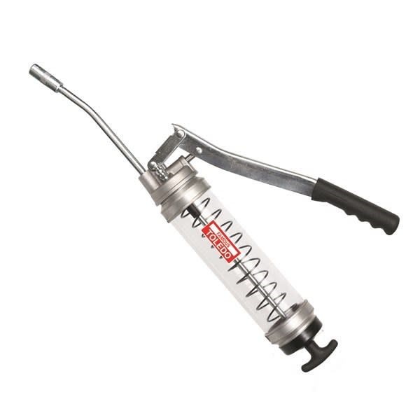 Toledo Clear Canister Grease Gun - Lever Type 450g