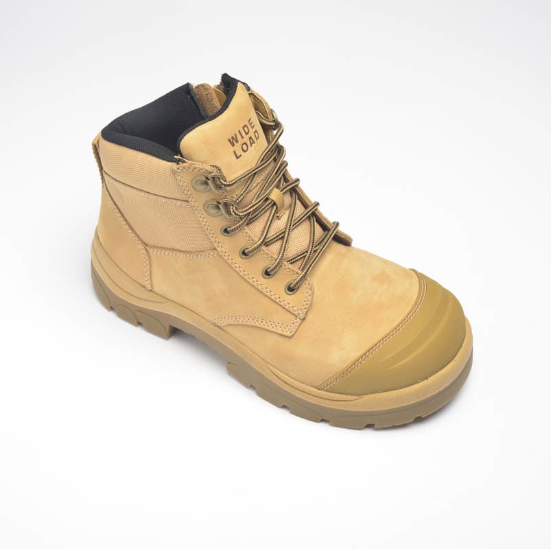 Paraflex, 690WZ Extra Wide Zip Sided Safety Boot - Wheat - 12