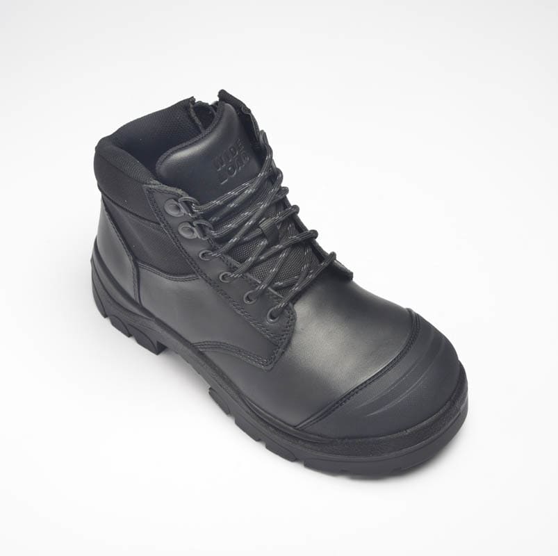 Paraflex, 690BZN Extra Wide Zip Non Safety Boot - Black - 11
