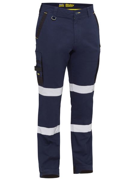 Bisley, Flx & Move Stretch Utility Cargo Pant Regular Fit - Navy (Size: 77)