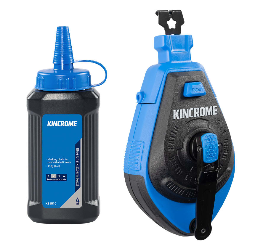 Kincrome 6:1 Reel Plastic & Aluminium with Chalk