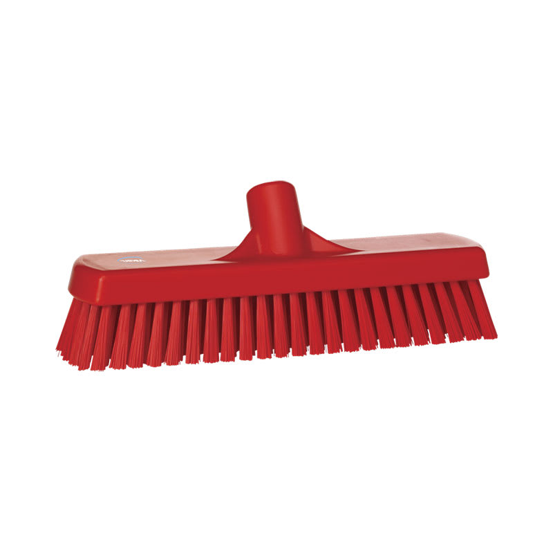 Vikan Deck Scrub Brush 305mm - Red