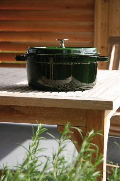 Round-Cocotte-24cm-Basil-Green-Staub