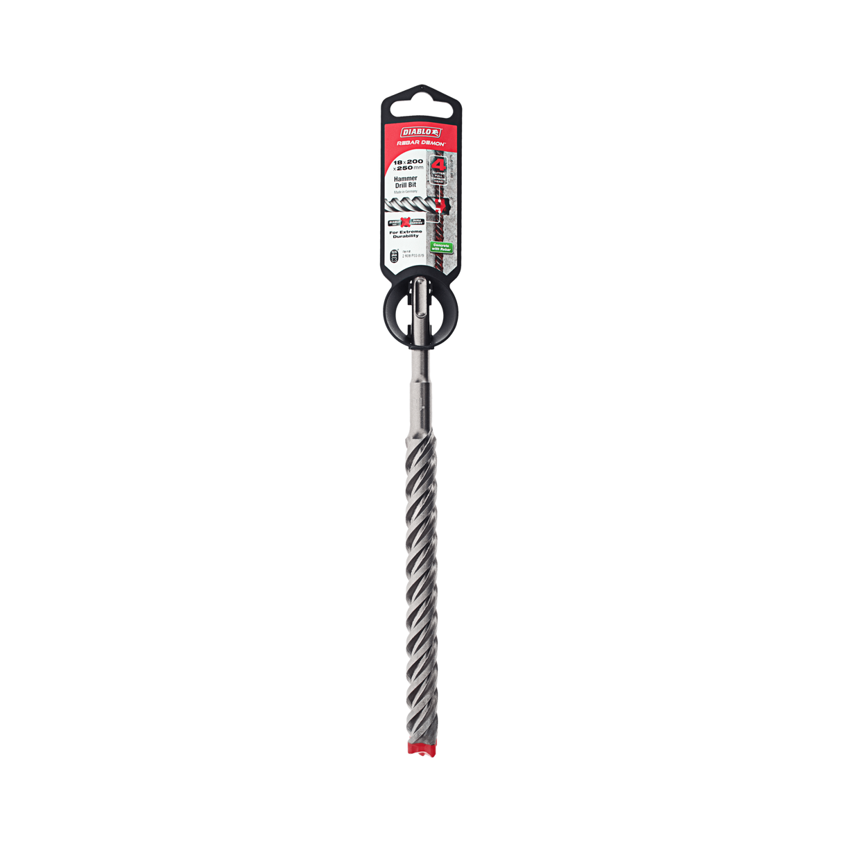 Diablo Rebar Demon SDS-Plus 4-Cut 18x250mm