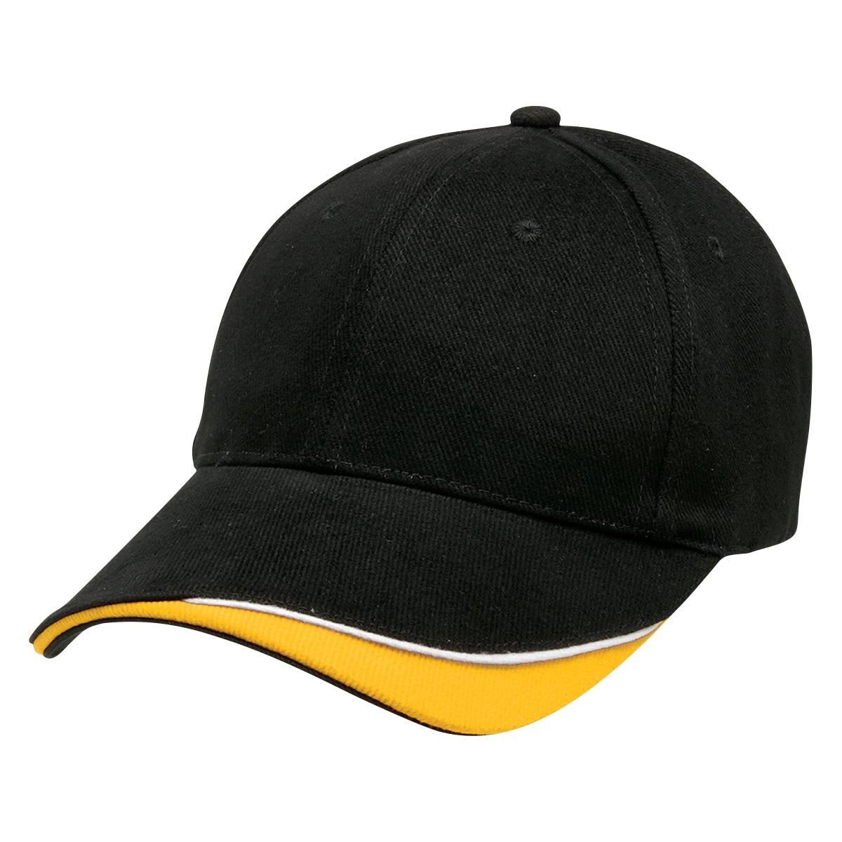 Legend Life, Signature Cap, 4046 - BLK/WHT/GOLD