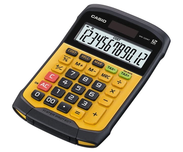 Casio Yellow & Black Water & Dust Proof (Each)