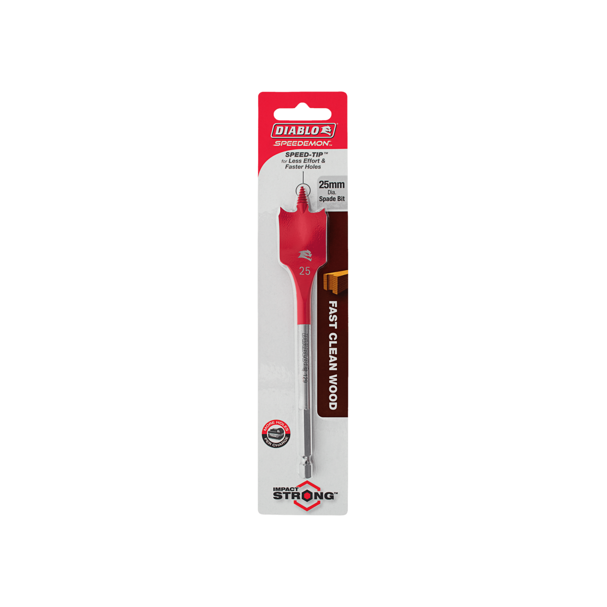 Diablo SPEEDemon Spade Bit 25mm x 152mm