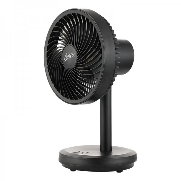 Nero USB Desk Fan Black-13cm (Each)