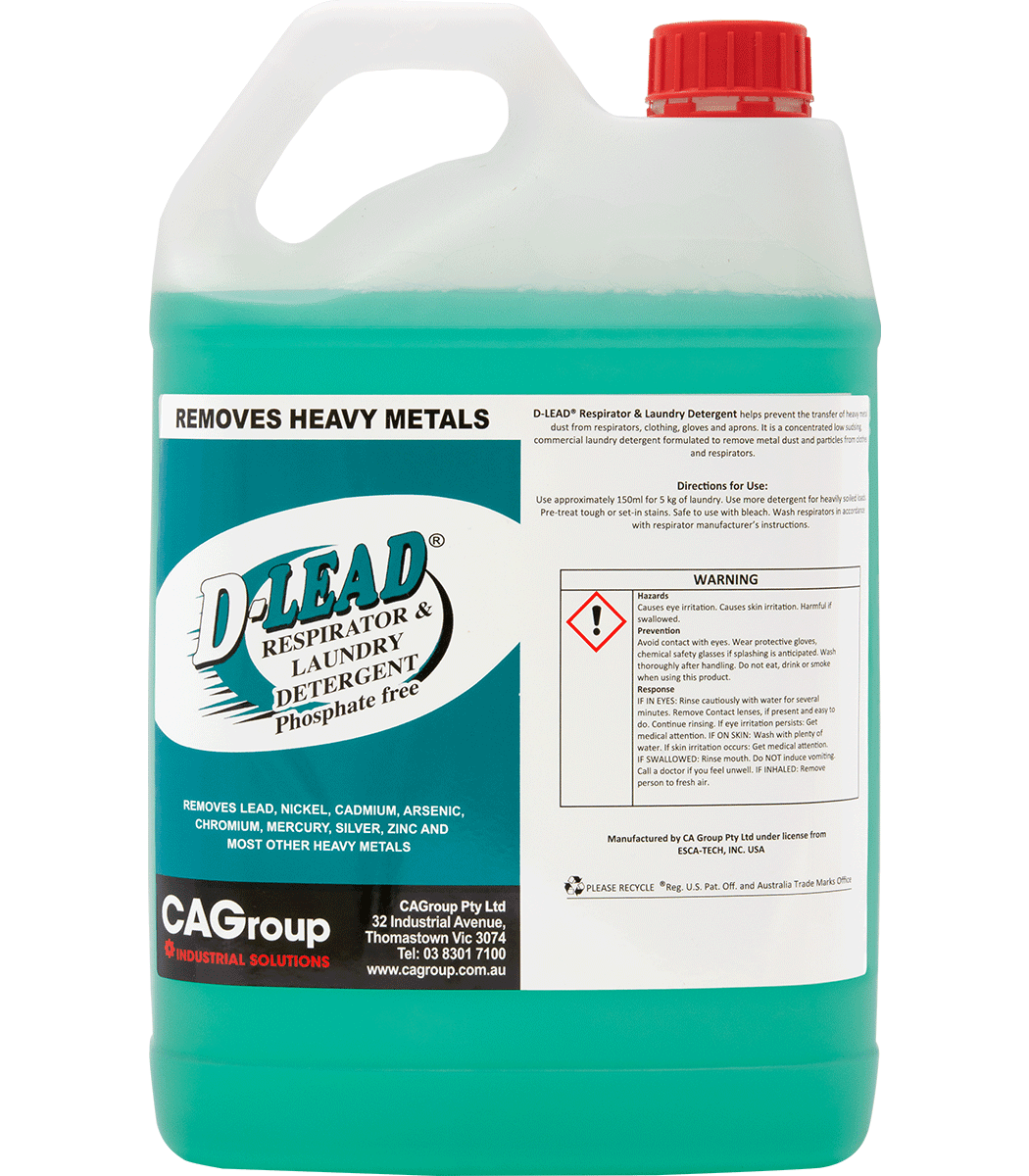 D-Lead Respirator & Laundry Detergent 5L (Each)