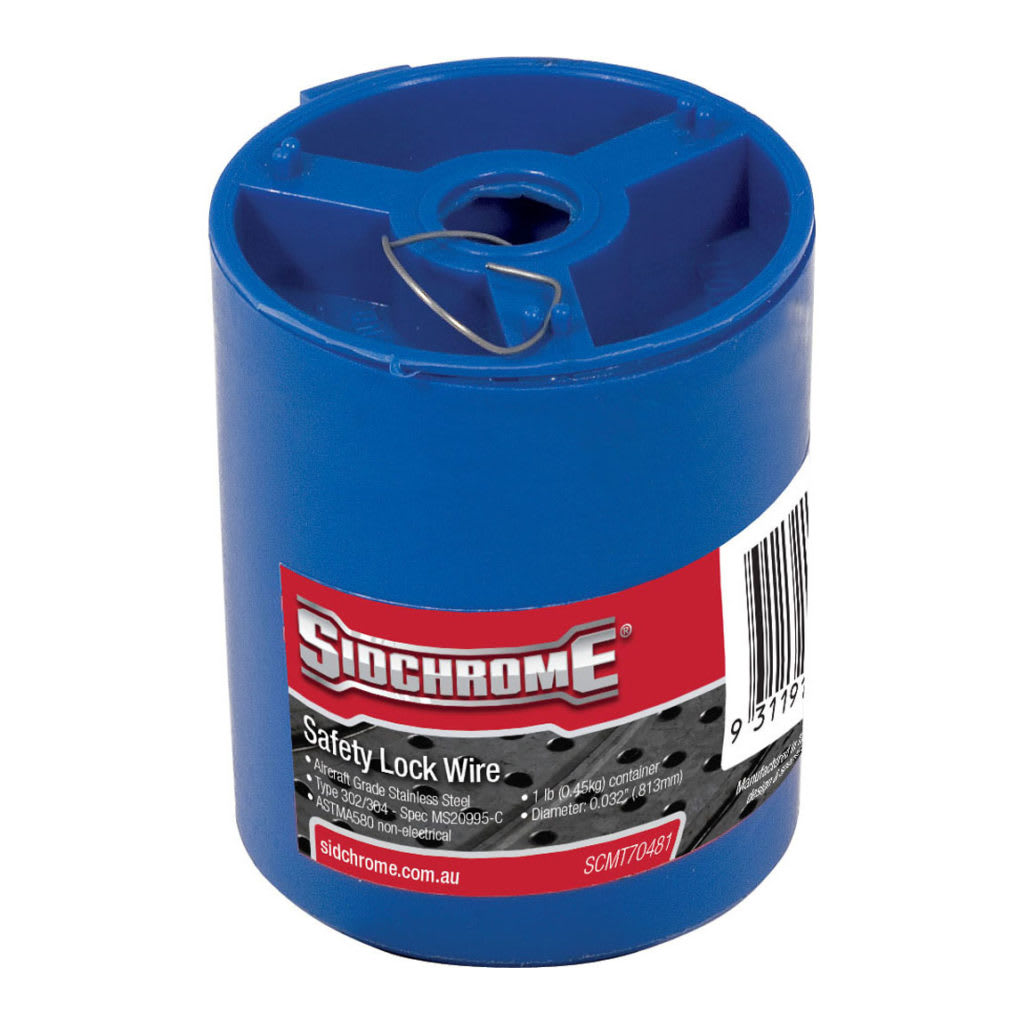 Sidchrome Safety Lock Wire - Stainless Steel