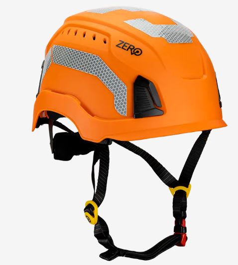 APEX X2 Vented multi-impact tested helmet - Orange