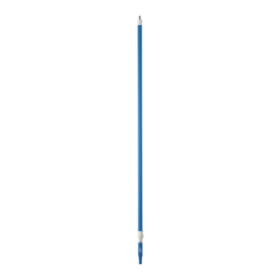 Vikan Telescopic Aluminium Waterfed Handle Blue-1600 - 2780mm-Each