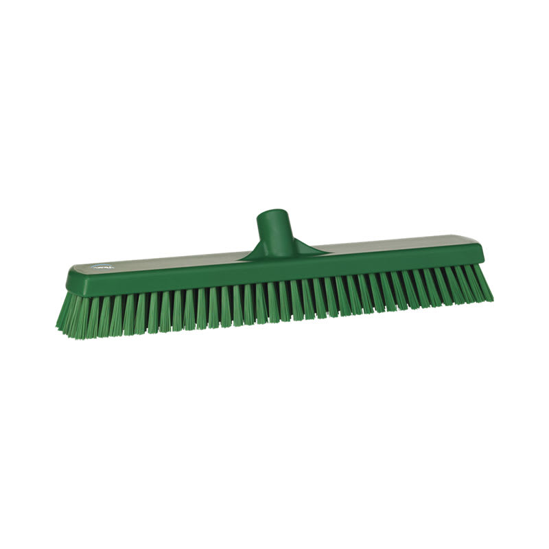 Vikan Wall/Floor Washing Stiff Bristle Brush Green 470mm (Each)