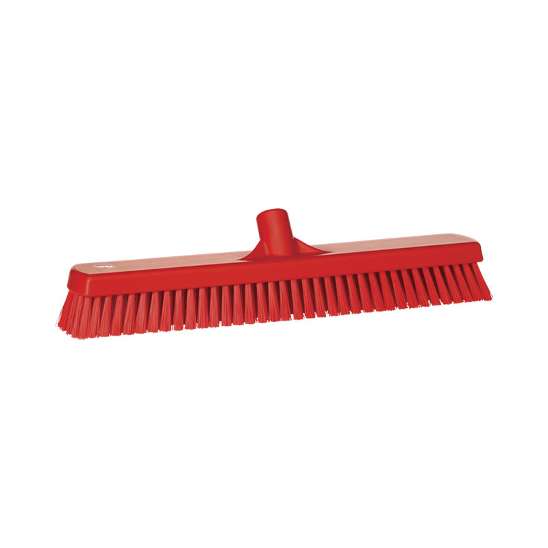 Vikan Wall/Floor Washing Stiff Bristle Brush Red 470mm (Each)