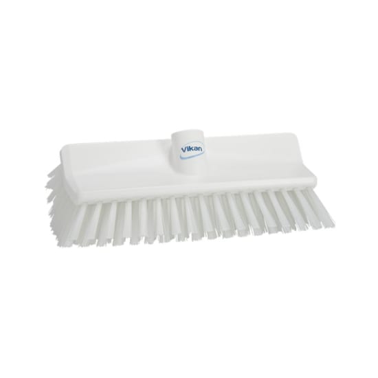 Vikan High-Lo Stiff Bristle Brush White-265mm-Each