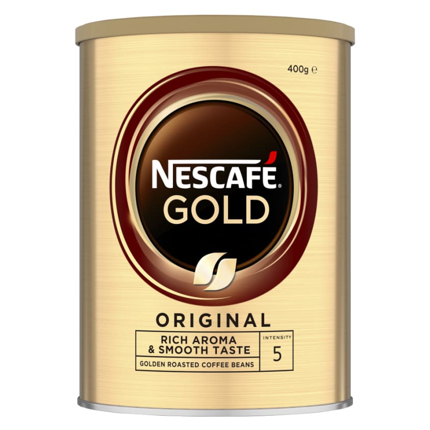 Nescafe Gold Original Freeze Dried Instant Coffee 400g (Each)