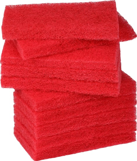 Glomesh Glitterbug Pad Red-9x4 inch / 250x115mm-Pack of 10