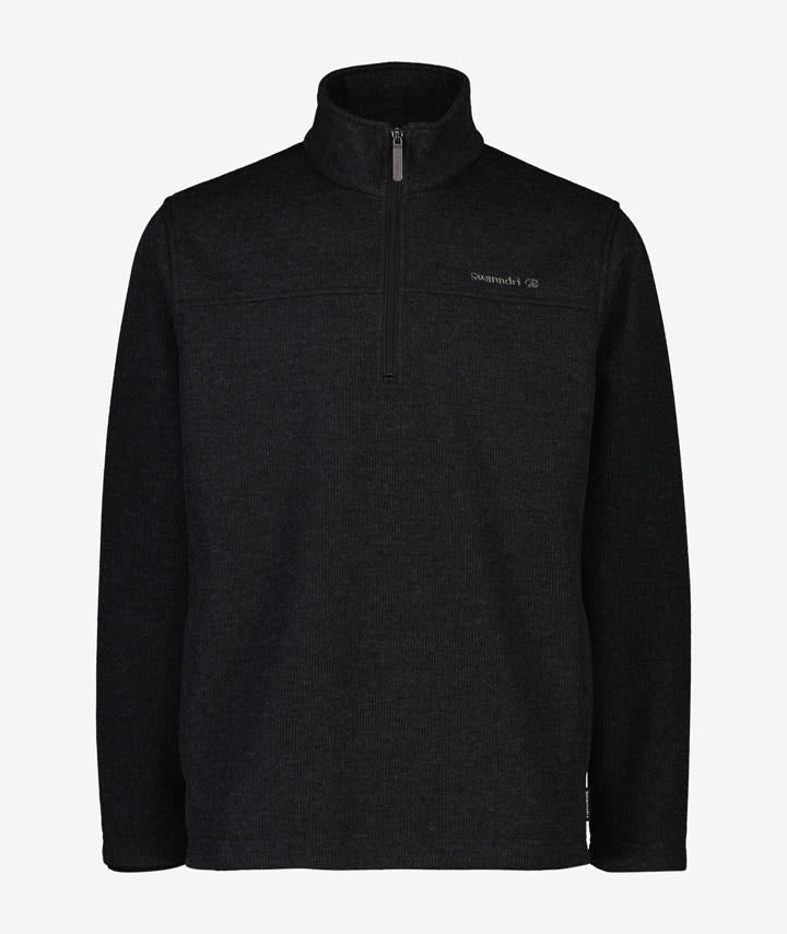 Swanndri, Weka Fleece Pullover - Charcoal (Size: M)