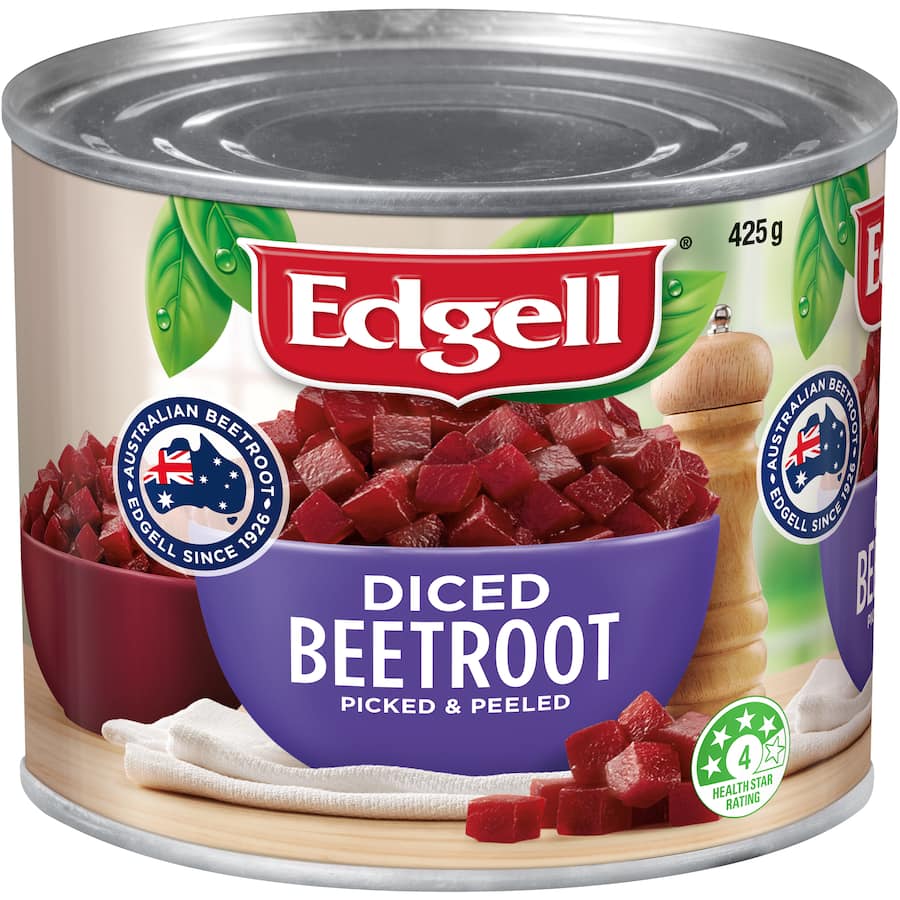Edgell Beetroot Diced Can 425g
