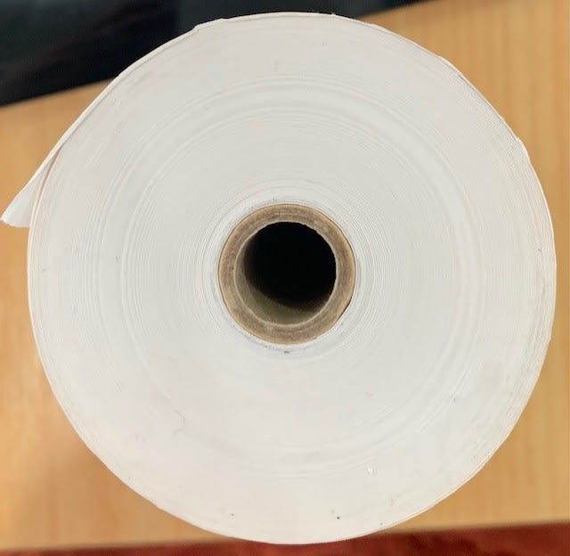 Thermal Machine Roll 110x60x12mm (Case of 50 rolls)