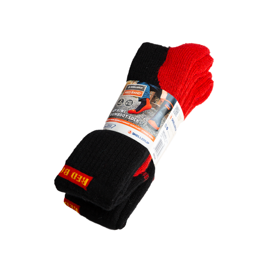 Red Band Socks - 2 Pack (Packet)