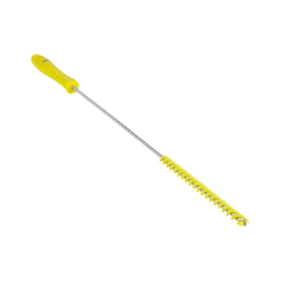 Vikan Stiff Bristle Tube Brush Yellow-?10mm-Each