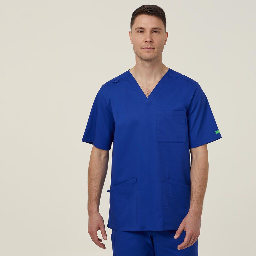 NNT, Antibacterial Chang Scrub Top, CATRFS - COBALT (CO) (Size: 4XL)
