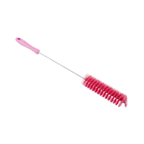 Vikan Stiff Bristle Tube Brush Pink-?40mm-Each