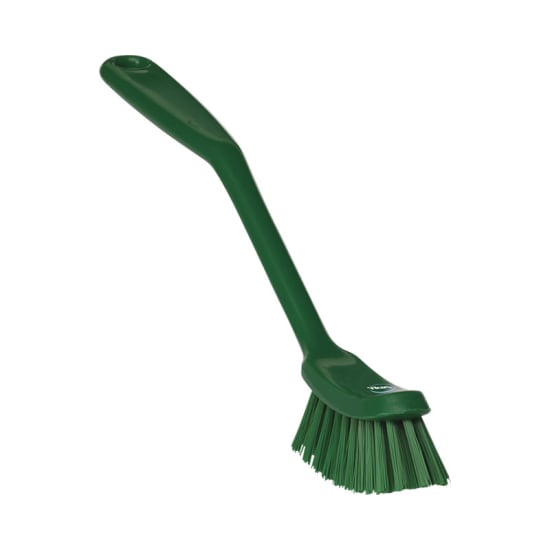 Vikan Narrow Dish Brush Green-290mm-Each