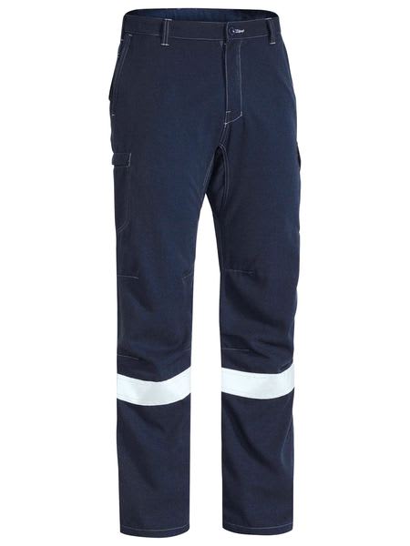 Bisley, Tencate Tecasafe Plus FR Cargo Pant -11cal Stout Fit - Navy (Size: 102)